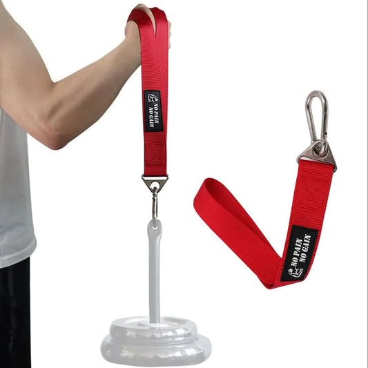 Ultimate-Strength Arm Wrestling Training Strap with Carabiner – Durable Forearm Power Resistance Strap