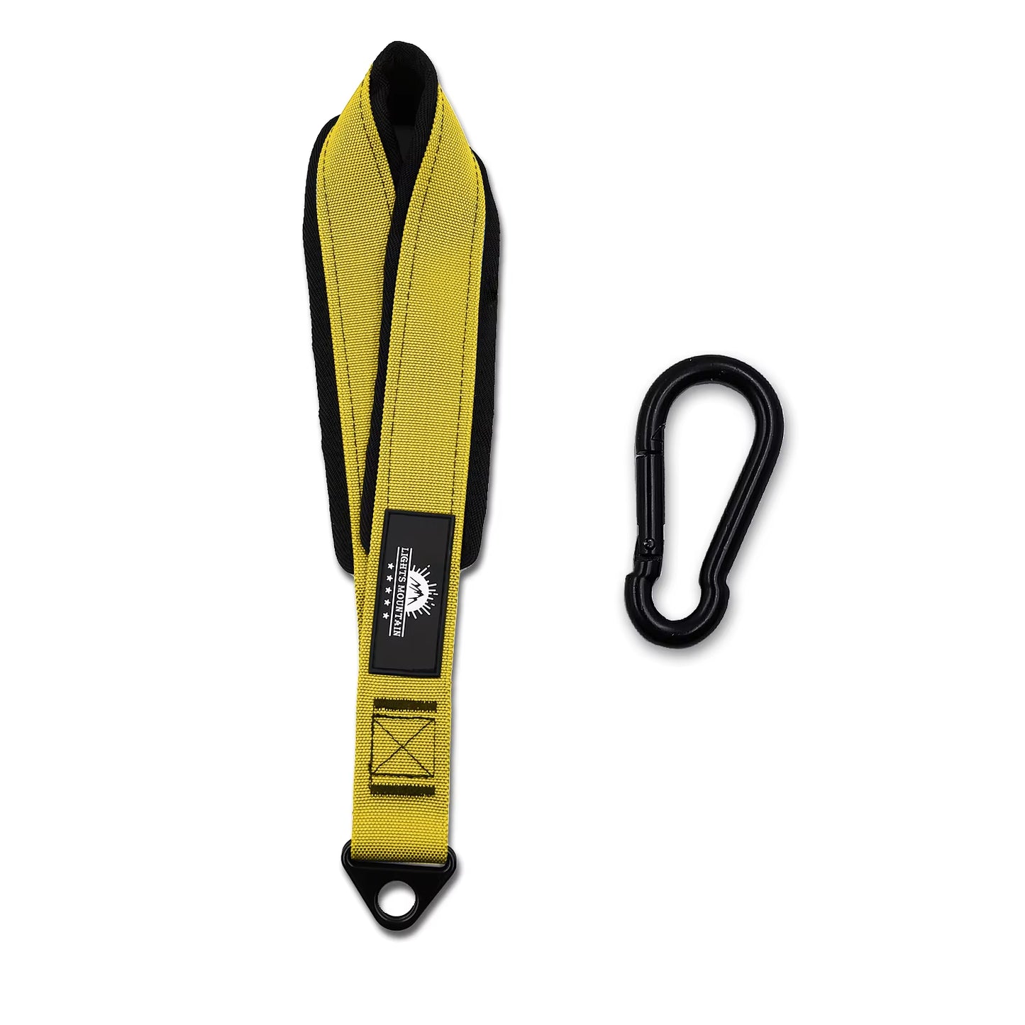 Ultimate-Strength Arm Wrestling Training Strap with Carabiner – Durable Forearm Power Resistance Strap