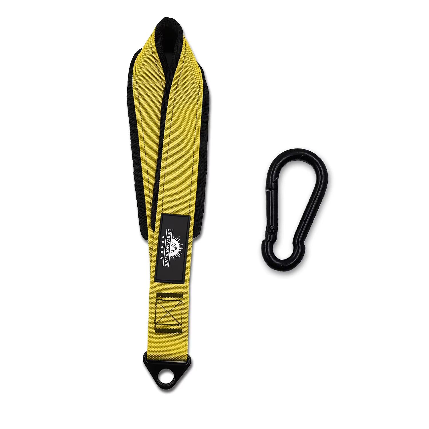 Ultimate-Strength Arm Wrestling Training Strap with Carabiner – Durable Forearm Power Resistance Strap