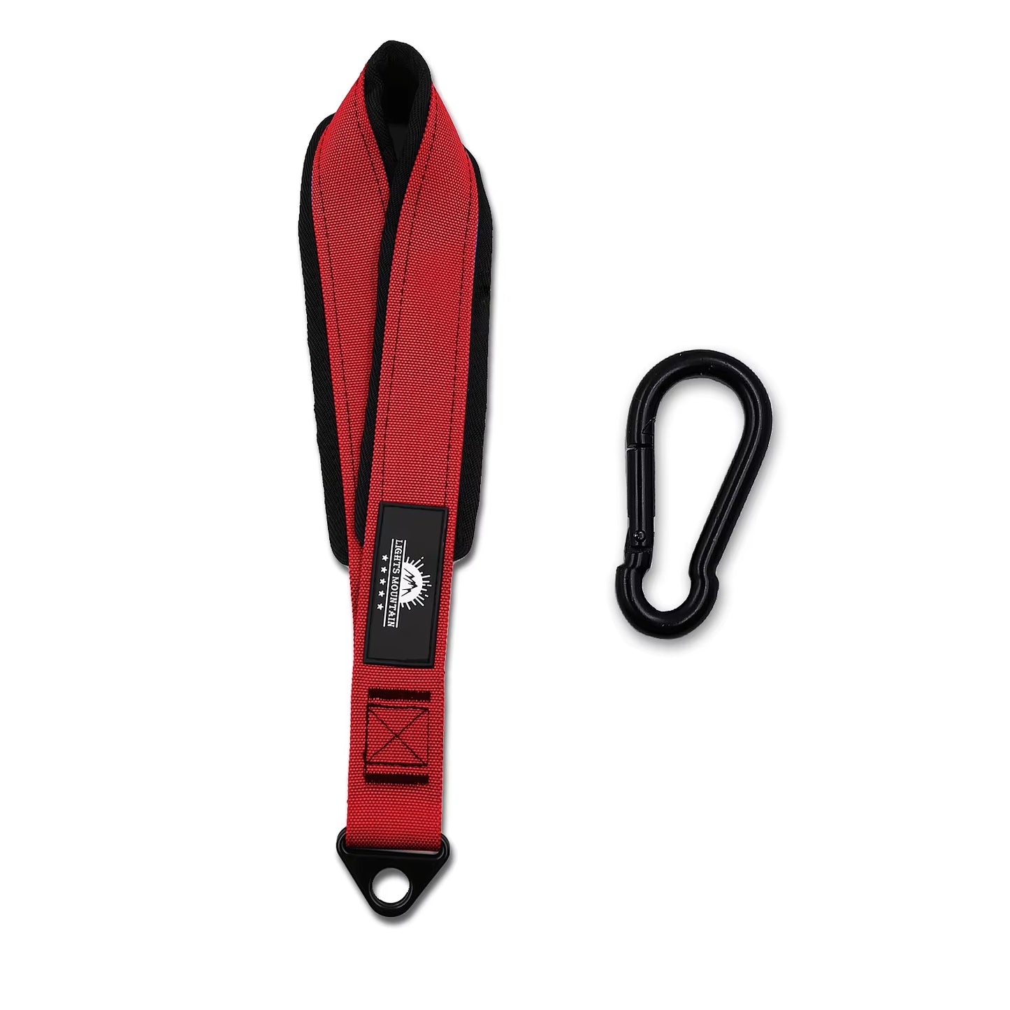 Ultimate-Strength Arm Wrestling Training Strap with Carabiner – Durable Forearm Power Resistance Strap