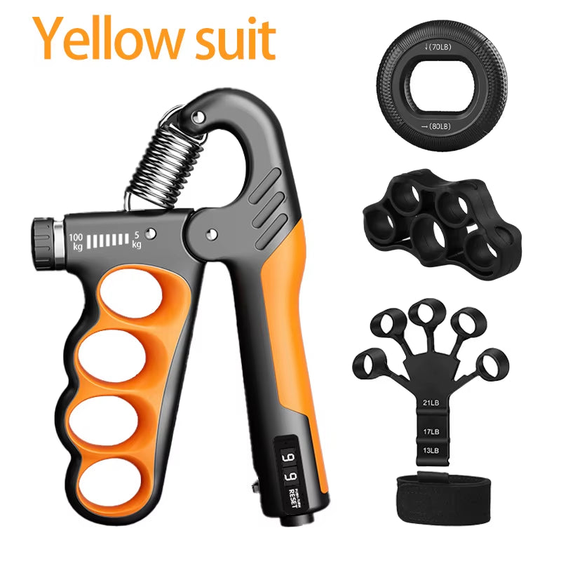 DESTRUCTIVE HANDS: 5-100Kg Adjustable Grip Strengthener