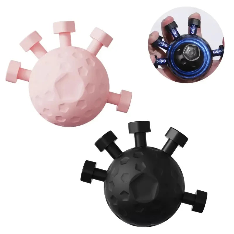 BIG HANDS HERE Finger Exerciser Trainer Hand Grip Strengthener Adjustable Power Training Hand Balls Gripper Exerciser Hand Strength Exercise