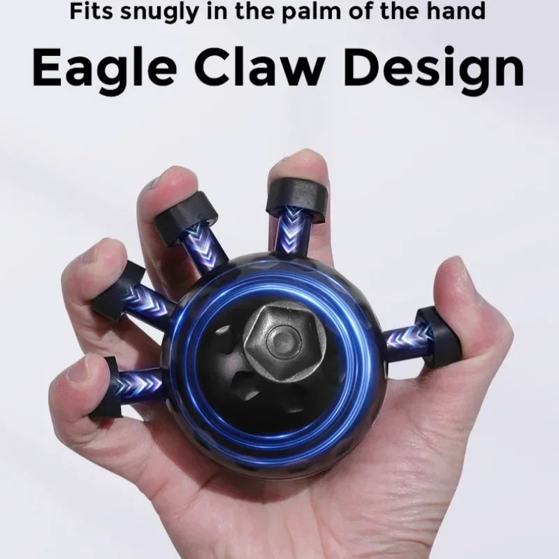 BIG HANDS HERE Finger Exerciser Trainer Hand Grip Strengthener Adjustable Power Training Hand Balls Gripper Exerciser Hand Strength Exercise